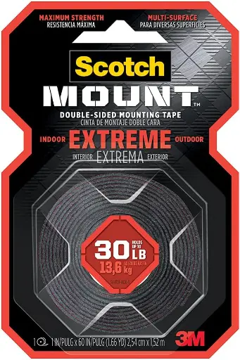 3M Scotch Mount™ Extreme Double-Sided Mounting Tape