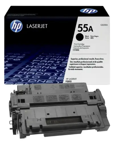 [CE255A] HP 55A Black Original Toner CE255A